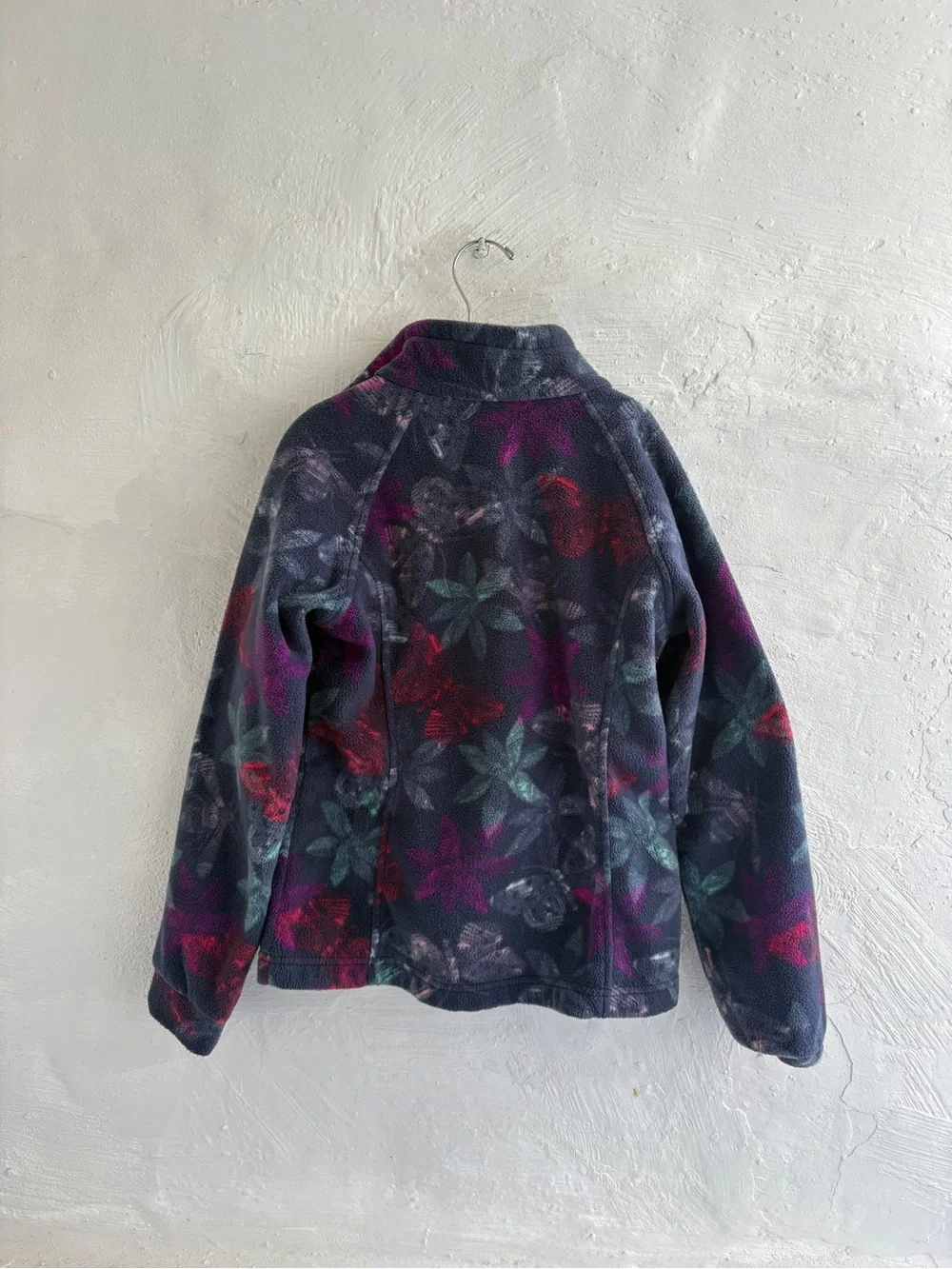 Columbia girls size M (8/9) fleece zip up